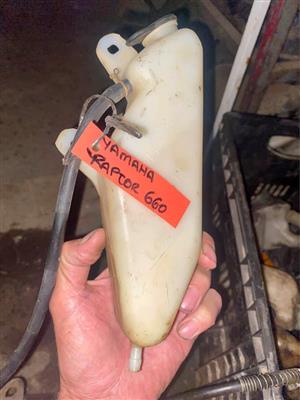 Yamaha 660 Raptor water resivoir.