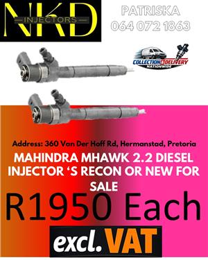 GET YOUR POWER BACK ON MAHINRA MHAWK 2,2 DIESEL INJECTORS 
