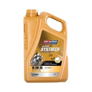 Atlantic Super Syntech 5W-30 Fully Synthetic Motor Oil - API SN/CF (1 Litre)
