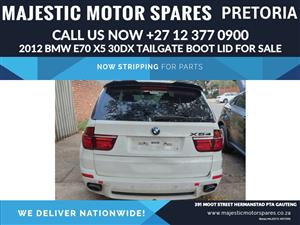 BMW X5 E70 30dx tailgate boot lid available 