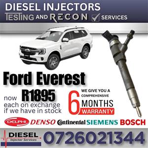 Ford Everest 3L diesel injectors for sale