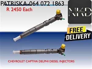 CHEVROLT CAPTIVA DELPHI DIESEL INJECTORS FOR SALE