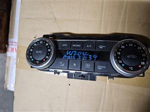 "Mercedes W204 Climate Control Unit 