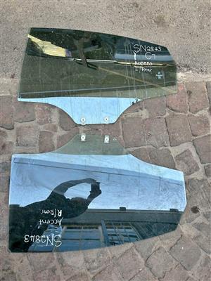 Hyundai Accent Left/Right rear Windows 