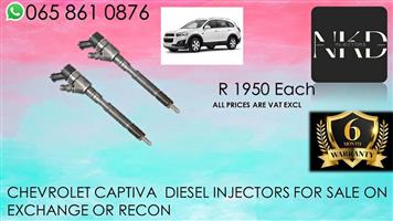 CHEVROLET CAPTIVA DIESEL INJECTORS FOR SALE WITH TEST REPORTS