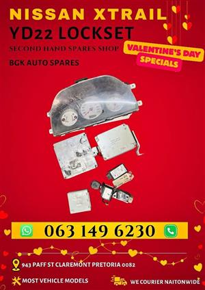 Nissan xtrail yd22 lockset