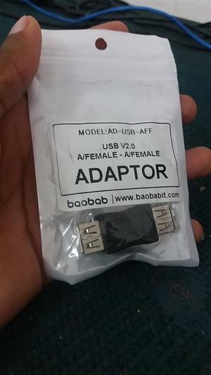 USB Female to Female/Socket to Socket 2.0 Adapter Joiner Coupler Extender Extension