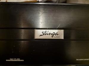 Subwoofer and amplifier 