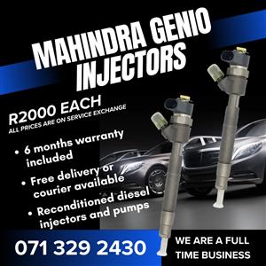 MAHINDRA GENIO INJECTORS FOR SALE WITH WARRANTY 