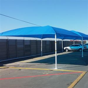 We supply, fit, maintenance and repairs to shadeports and carports