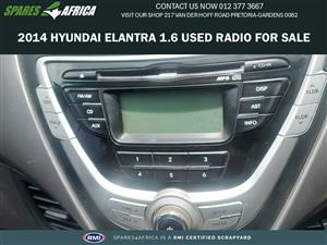 2014 HYUNDAI ELANTRA 1.6 USED RADIO