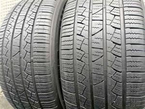 2 X 275/45/21 Pirelli Scorpion Verde SUV Tyres For Land Rover & Mercedes With Sufficient Threads