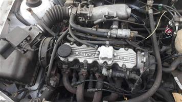 Opel 2l seh engine end 5speed gearbox end computer box end wiring