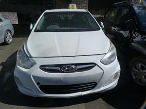 Hyundai Accent GL 1.6 Petrol Manual G4FC White - 2011 SPARESBOYZ STRIPPING FOR S