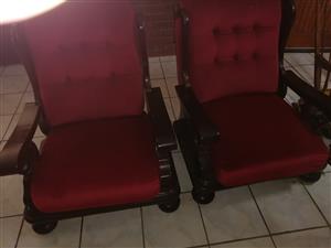 FOR SALE IMBUIA 6 SEATER LOUNGE SUITE