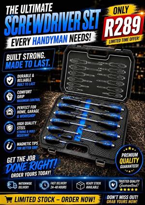  SCREWDRIVER SET 