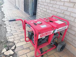 Diesel generator for sale  Very good condition We are based in vereeniging 