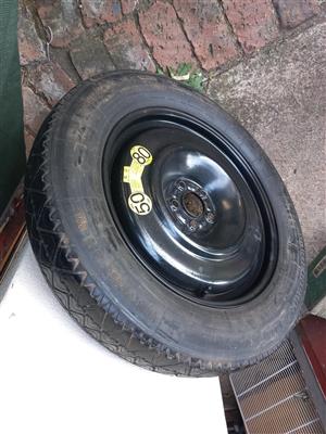 Pretoria - Daspoort   Genuine OEM 18-inch emergency space saver spare wheel manu