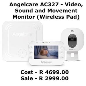 Angelcare AC327 video, sound and movement monitor for sale!