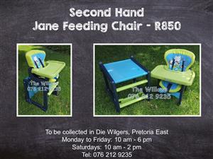 second hand feeding chair