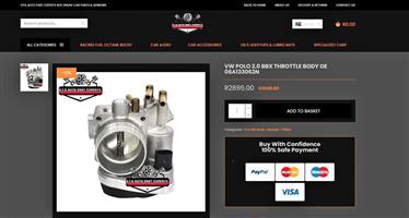 Vw Polo 2.0 BBX Throttle body OE 06A133062N