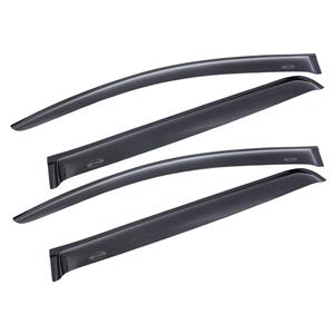 Gloss Black Windshields for Nissan Navara 2017+ - 4pc set