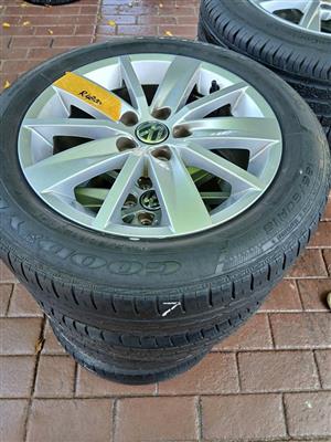 4x Polo Mags and Tyres