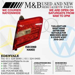 Taillight LED Right Rear Outer Side (Second Hand) Suitable for Mercedes-Benz E-Coupe W