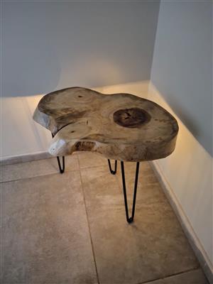 Live Edge Side Table 