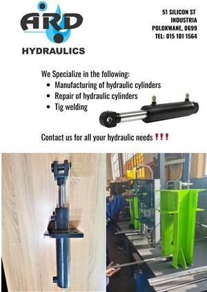 ARD HYDRAULICS specialize in sales, repairs, and installation of hydraulics