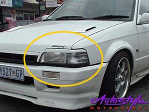 Mazda 323 Eyelids for Headlights
