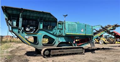 Pegson XA400S Jaw crusher 2010 model for sale. Good working condition