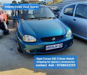 Opel Corsa Lite GSI stripping for spares