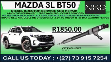 Mazda 3.0L BT50 Diesel Injectors 