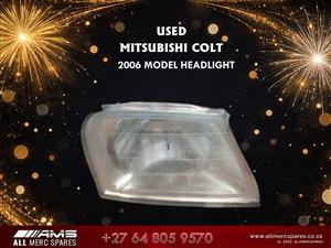  USED MITSUBISHI COLT 2006 HEADLIGHT