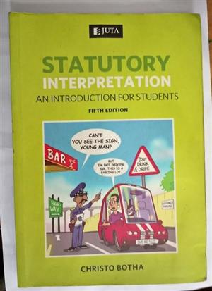 Statutory Interpretation . An Introduction for Students