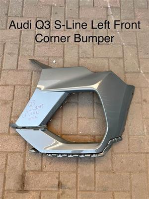 Audi Q3 S-Line Left Front Corner Bumper