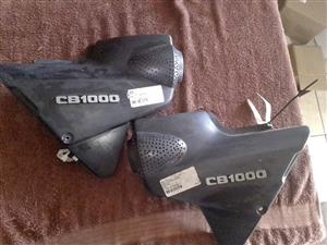 honda cb1000, side covers 