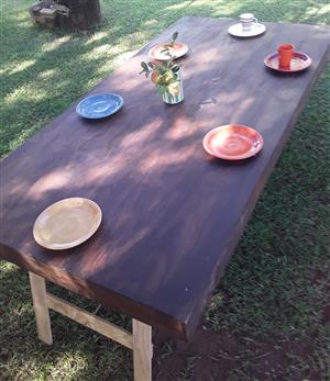 Large Plywood Table