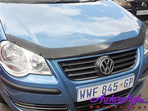 VW Polo 05+ Carbon Look Bonnet Guard