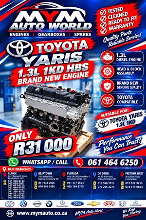 ENGINE HBS UNITS AVAILABLE AT MYM AUTO WORLD!