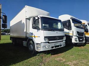 2013 Mercedes Benz Atego 1317 8 ton closed body