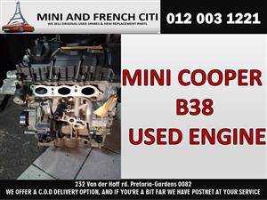 Mini Cooper B38 Used Engine