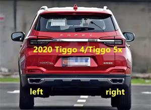 Chery Tiggo pro 4 right side rear bumper exhaust chrome