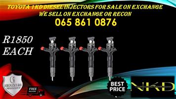 RECON INJECTORS FOR SALE WITH 6 MONTHS WARRANTY