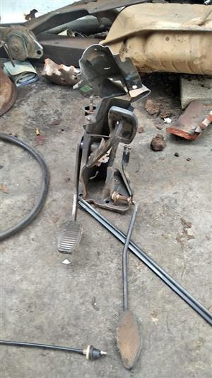 FIAT UNO PEDAL SET