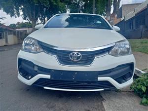 2020 TOYOTA ETIOS HATCHBACK 1.5 SPRINT WHITE 73000KM