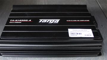 TARGA TA-K14500-4CH BLACK CAR AMP IN BOX S065873A