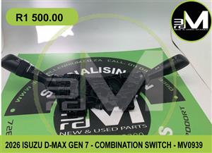 COMBINATION SWITCH - 2026 ISUZU D-MAX GEN 7 - MV0939