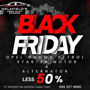 Opel Gamma Alternators and Starter Motor